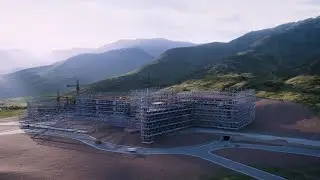 Hospital Building Sequence - Blender