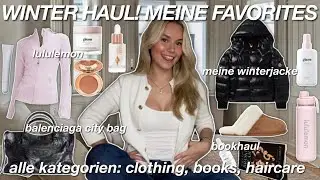 HUGE WINTER HAUL ❄️ gina tricot, lululemon, luxury bags & book haul | oktober pick ups 🌨️