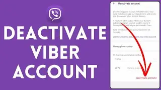 How to Deactivate Viber 2024 | Viber Tutorial