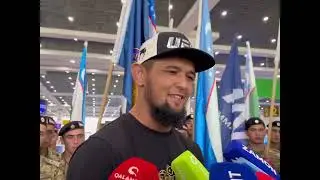 Nursulton Ruziboyev Toshkent Xalqaro aeroprtida tan tanali kutib olindi