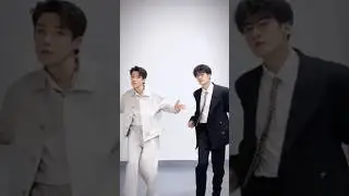 Both these handsome actors dance well. 