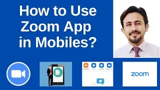 How to use Zoom app in Mobile | Zoom App | How to use zoom app for online classes