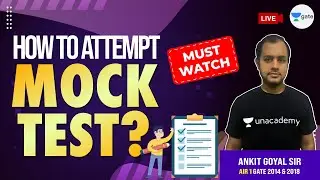 How to attempt Mock Test? | GATE/ESE 2021 | Ankit Sir | Kreatryx GATE - EE, ECE, IN