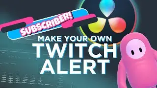 How to Make a Fall Guys Themed Twitch Alert in DaVinci Resolve