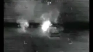 طائرة أباتشي تقصف عراقيين بلا شفقة