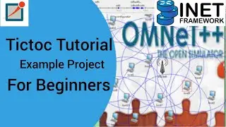 Tictoc Tutorial Example Project in OMNeT++ Basic for Beginner