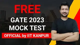 GATE 2023 Mock Test (Official by IIT KANPUR)
