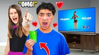Little Brother STOLE His Girlfriends CREDIT CARD To Buy V-Bucks.. (FORTNITE!)