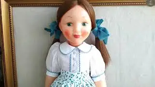 ХОДЯЧАЯ КУКЛА СССР  РЕСТАВРАЦИЯ