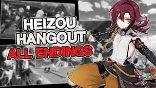 Shikanoin Heizou Hangout Event All Endings + Achievements! Step By Step