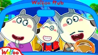 Wolfoo's First Time in a Car - Are We There Yet? - Kids Stories for baby | Wolfoo Hub