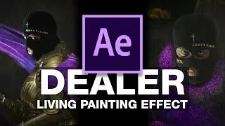 How To Create RMR's DEALER Living Painting Effect In After Effects