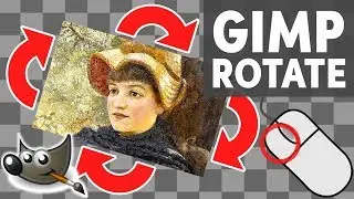 Rotate Image by Any Angle° | Free Rotation GIMP Tutorial