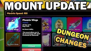 Mount Update 24 in Anime Champion Simulator