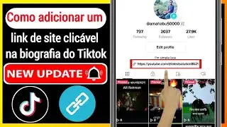 COMO COLOCAR LINK NA BIO DO TIKTOK EM 2023 (NOVA ATUALIZAÇÃO)