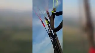 Почему не все люди летают(?)....... Полёты на параплане, парапланеризм, мастер посадки на параплане.
