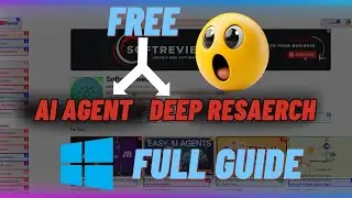 🔎  FREE Open Source Deep Research AI Agent : WebUI Local Install Beginner Guide (Open Source)