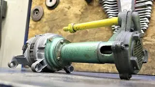 ОТЛИЧНОЕ РЕШЕНИЕ из движка от стиралки!