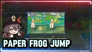 Help Paper Frog Jump | Genshin Impact