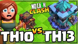 Town Hall 10 3-STARS Town Hall 13 in Clash of Clans! 