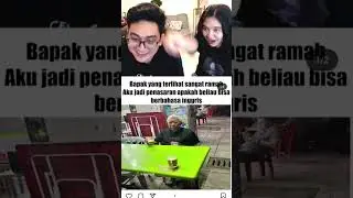 Bapak ini sangat jago berbahasa inggris  #funny #lucu #shorts #alinggaputra