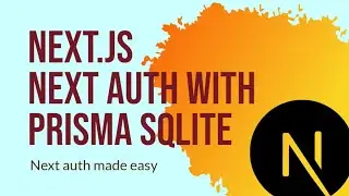 Next Auth Sign in with credentials Prisma js using SQLite3 Database