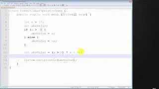 Java Tutorial - How to use Conditional Operator ( ? : )