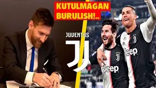 KUTULMAGAN BURULISH, MESSINING MANZILI O'ZGARDI, MESSI VA RONALDO YUVENTUSDA BIRGA O'YNAYDILAR!..