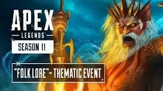 FOLK LORE Thematic Event Info & Skins Mermaid Poseidon - Apex Legends Season 11