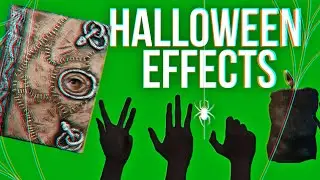 Scary Halloween Green Screen Effects