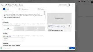 How Schedule a YouTube Video - YouTube Studio