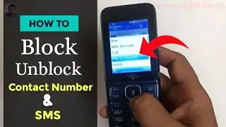 How to block contact number - Contact number ko block kaise karte hain - sms block kaise kare