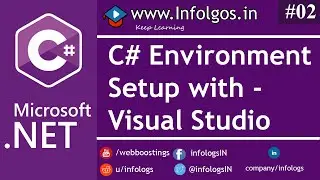 Environment Setup and Default Project in CSharp using Visual Studio | Infologs