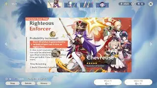 Chevreuse 5 Star Banner Wish Animation | Genshin Impact