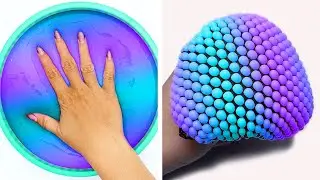 Oddly Satisfying Slime ASMR - Relaxing To Release Stress