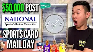 I bought $50,000 of the CRAZIEST CARDS for our INSANE POST NATIONAL MAIL DAY! 😱🔥