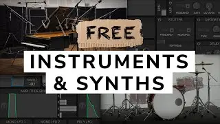 Best Free Instruments and Synth Plugins/VSTs - 2020