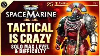 Space Marine 2 - Tactical Class has INSANE Sustain! | Solo Max Tactical | Max Difficulty Gameplay