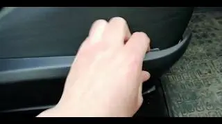 Ремонт накладки на пассажирском кресле, или частичка АВТОВАЗА в Киа сид