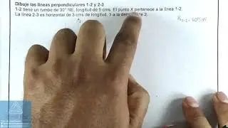# 17 y 18 Lineas que son perpendiculares y se estan cortando!