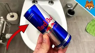 ВЫ БУДЕТЕ ПОРАЖЕНЫ, налив RED BULL в УНИТАЗ 💥 (потрясающе) 🤯