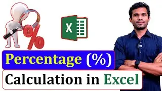 Excel formula to Calculate Percentage