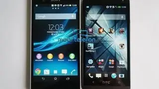 HTC One vs Sony Xperia Z: обзор-сравнение (review and comparison)