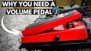 This Is Why You NEED A Volume Pedal (instead of using your guitars volume knob)