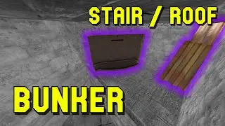 The 2x1 Roof / Stair Bunker - PTW Solo/Duo BUNKER in Rust 2024