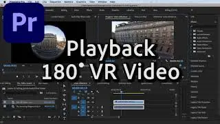 How to Playback 180 3D VR Video or How to Enable VR Video Display in Premiere Pro