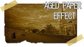 Photoshop CS5 Aged Paper Effect Tutorial