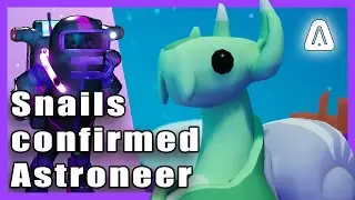 Space SNAILS in Astroneer and Nintendo Switch