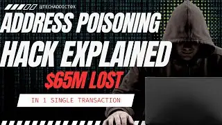 Address poisoning hack explained | $65 Million lost in 1 transaction!!