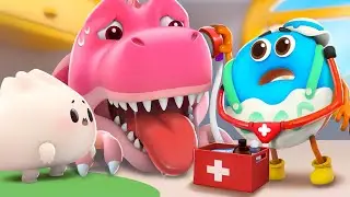 Doctor Donny Checkup on Dino +More | Yummy Foods Family Collection | Best Cartoon for Kids